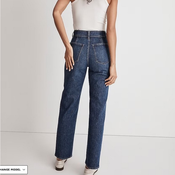 Madewell | The Perfect Vintage Straight Jean | Stanhill Wash Pocket Edition | 28 - Picture 4 of 12
